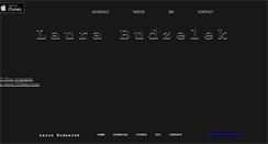 Desktop Screenshot of laurabudzelek.com